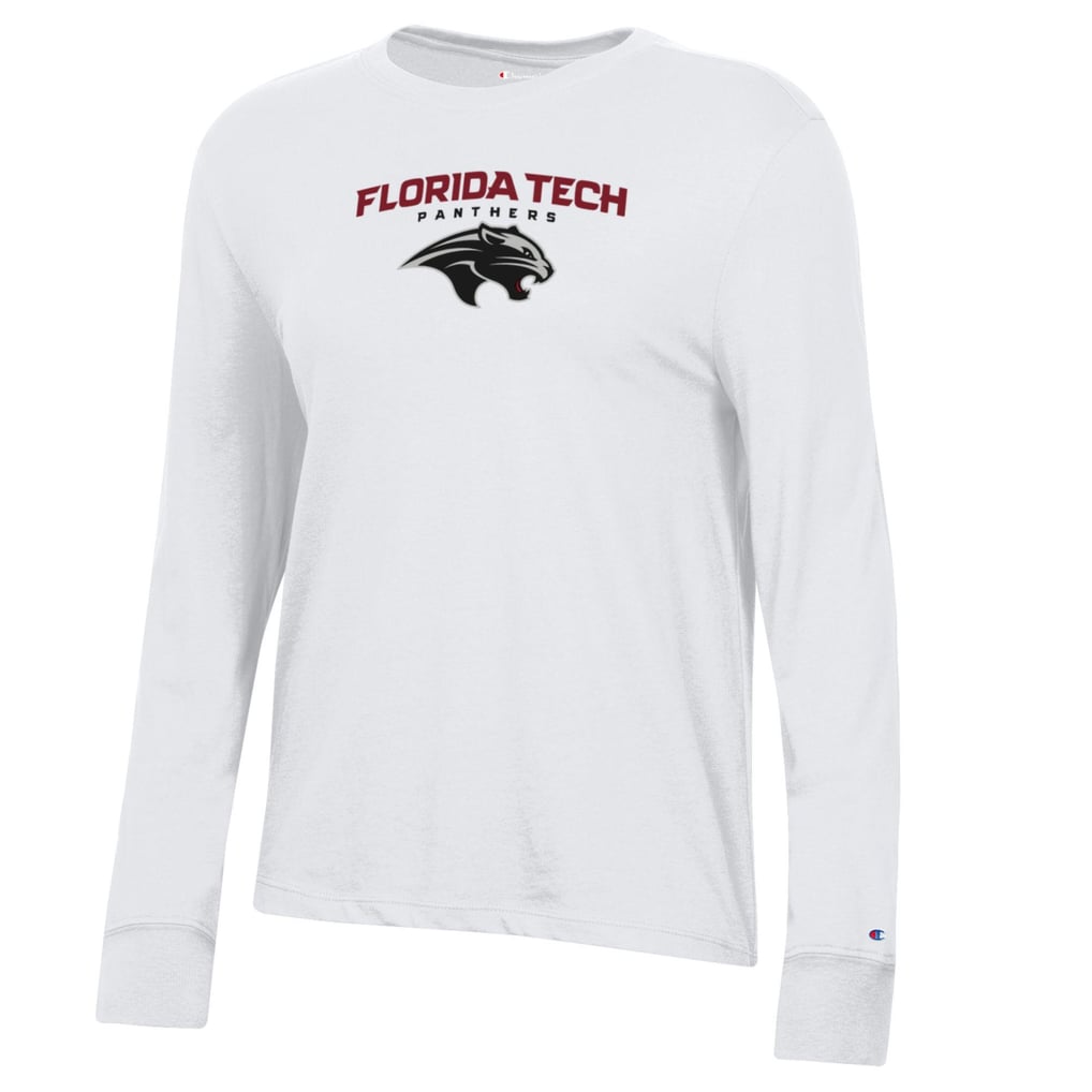  Florida Tech Panthers Champion Women's Core Long Sleeve T-Shirt - White
